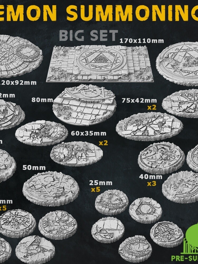 Base Patch อัญเชิญธรรมะอาร์เรย์ Forbid Ritual Miniature Model ภูมิทัศน์ ...