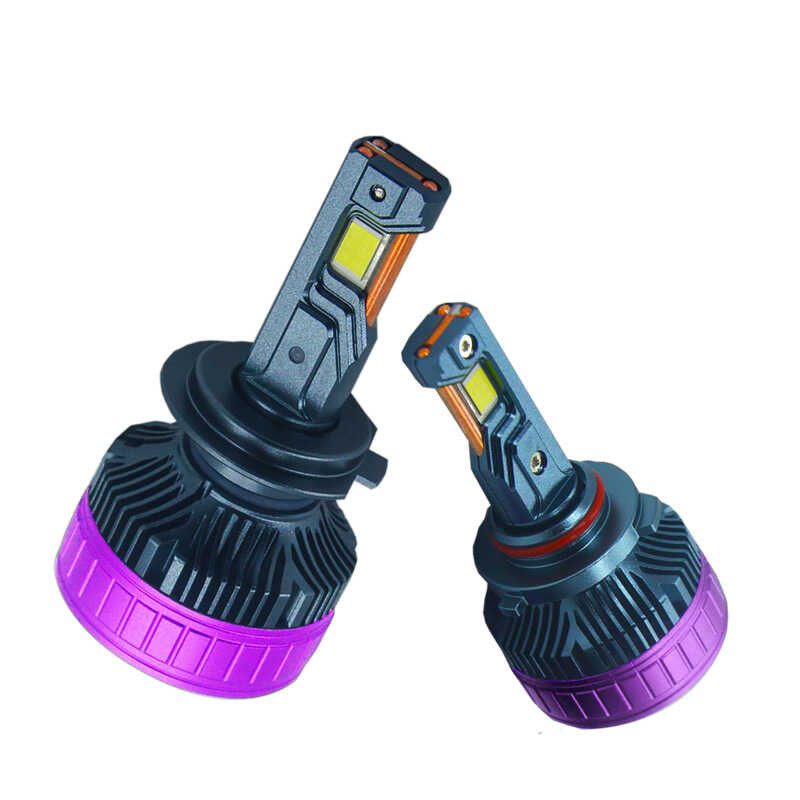 สามท่อทองแดง High-Power รถ LED ไฟหน้า Concentrated High-Brightness ...