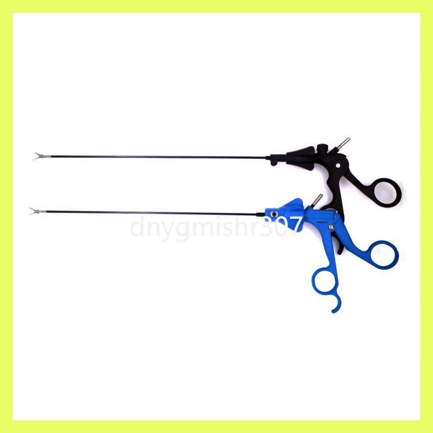 tk Laparoscopic surgical instruments detachable handle with ratchet ...