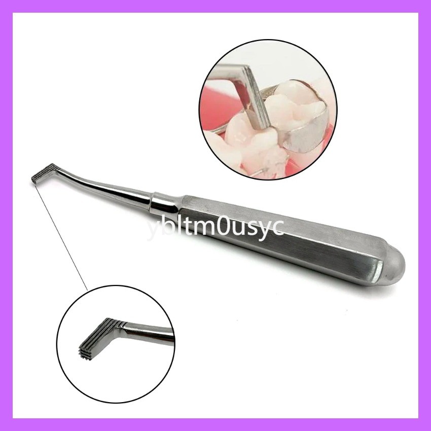สไตล์ใหม่ Dental Orthodontic Band Pusher Seater Molar Dental Stainless