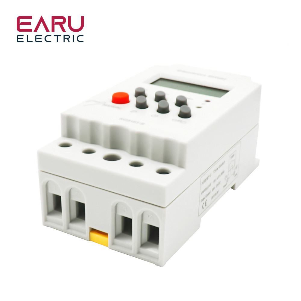 KG316T-II 25A LCD Digital Programmable Electronic Timer Time Switch ...