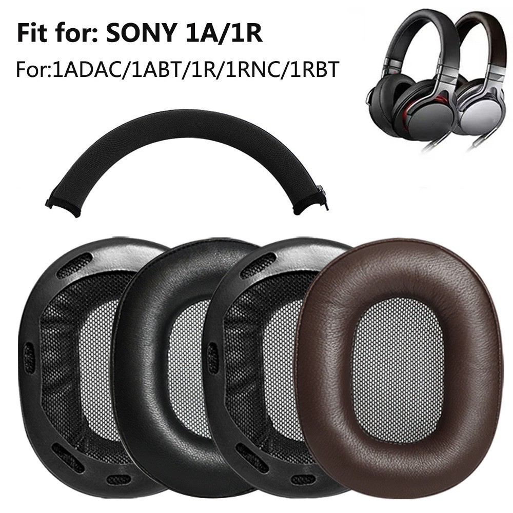 แผ่นรองหูฟังสําหรับ Sony MDR-1A MDR-1ABT MDR-1ADAC MDR-1RNC  MDR-1RBT MDR-1R ชุดหูฟัง