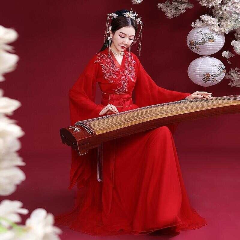【New Arrival】New Ancient Tang Dynasty Hanfu Dress Woman Chinese ...