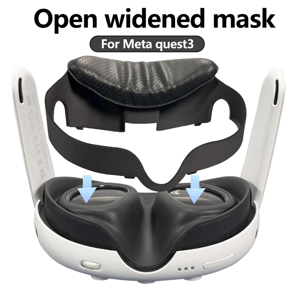 3D พิมพ์ Face Mask สําหรับ Oculus Quest 3 Facial Interface Replacement ...