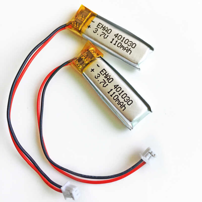 Batteria Ricaricabile Li-Po Polimero 3,7 V 110mAh 401030 Per Mp3 - Foto 3