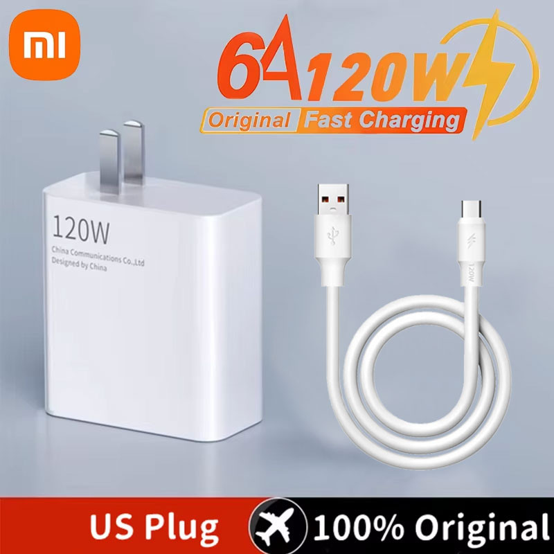 Xiaomi Original Charger Turbo Fast Charge 120W US Hypercharge Gan อะแดป ...
