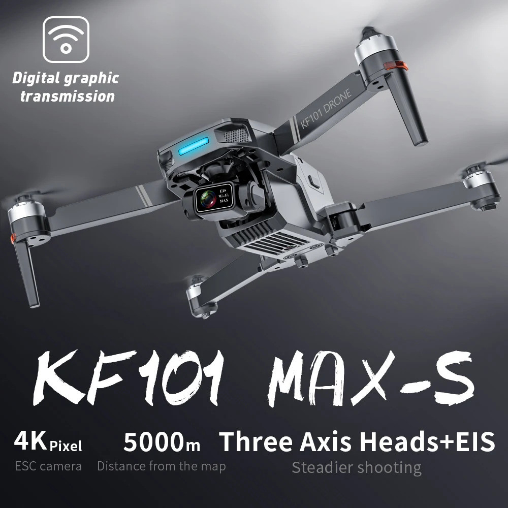KF101 MAXS 4K PRO GPS เฮลิคอปเตอร์พร้อมกล้อง Professional HD กล้อง 5KM ...