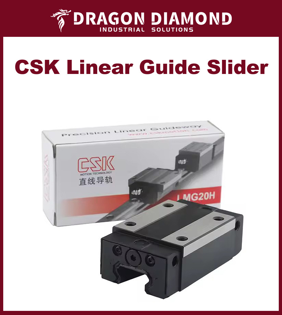 Csk Linear Guide Slider Square Rail Slider LMG15 20 25 30H/C Linear ...