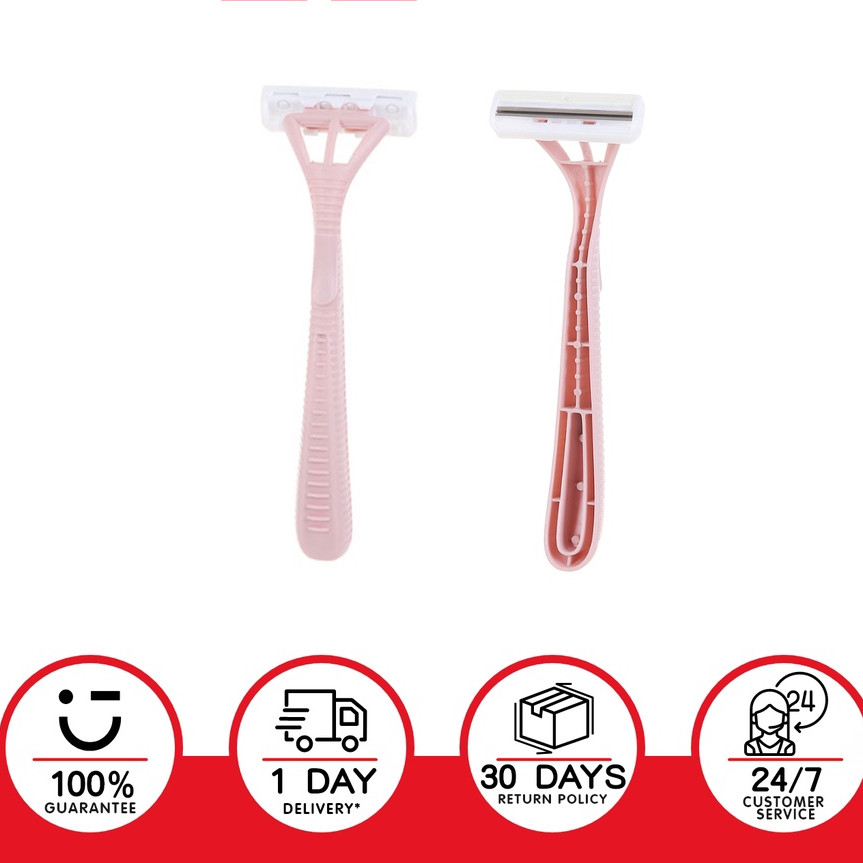 ในสต็อก Miniso Womens 2 Blade Razor Shave (10 Pack) | Shopee Thailand