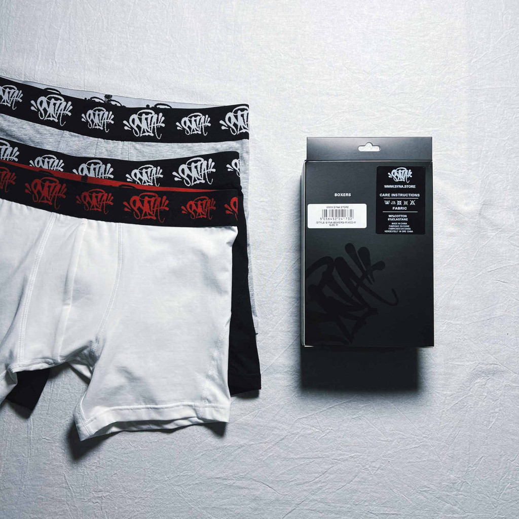 SYNAWORLD SYNA 3 PACK BOXER - BLUE S