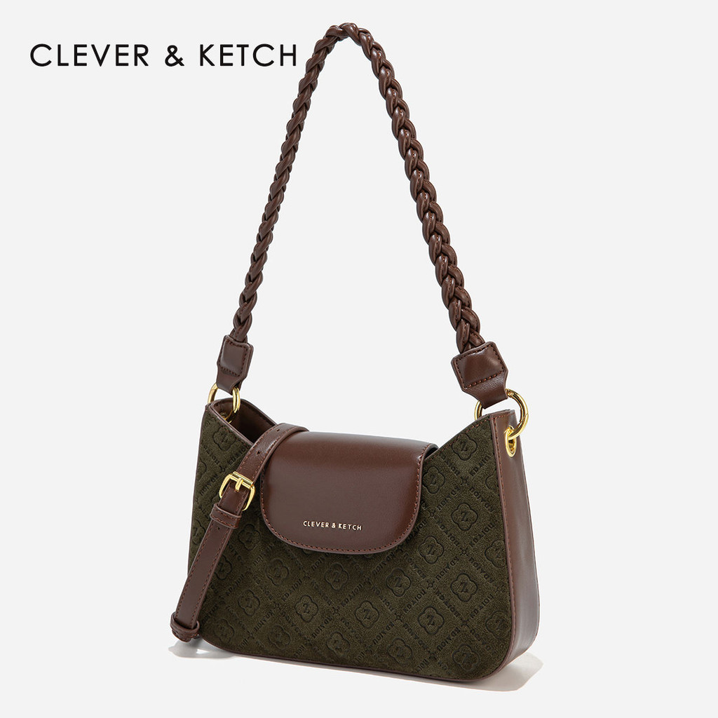 Clever & Ketchกระเป๋าสไตล์ตะวันตกผู้หญิง 2024 ยอดนิยมใหม่Retroรักแร้ ...