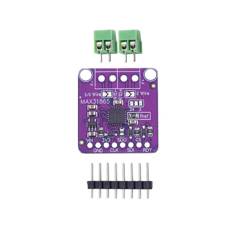 Max31865 Platinum Resistive Temperature Sensor Detector โมดูลตรวจจับ ...