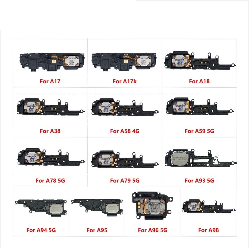 ด้านหลังด้านล่าง Buzzer Ringer ลําโพงสําหรับ OPPO A17 A17k A18 A38 A58 ...