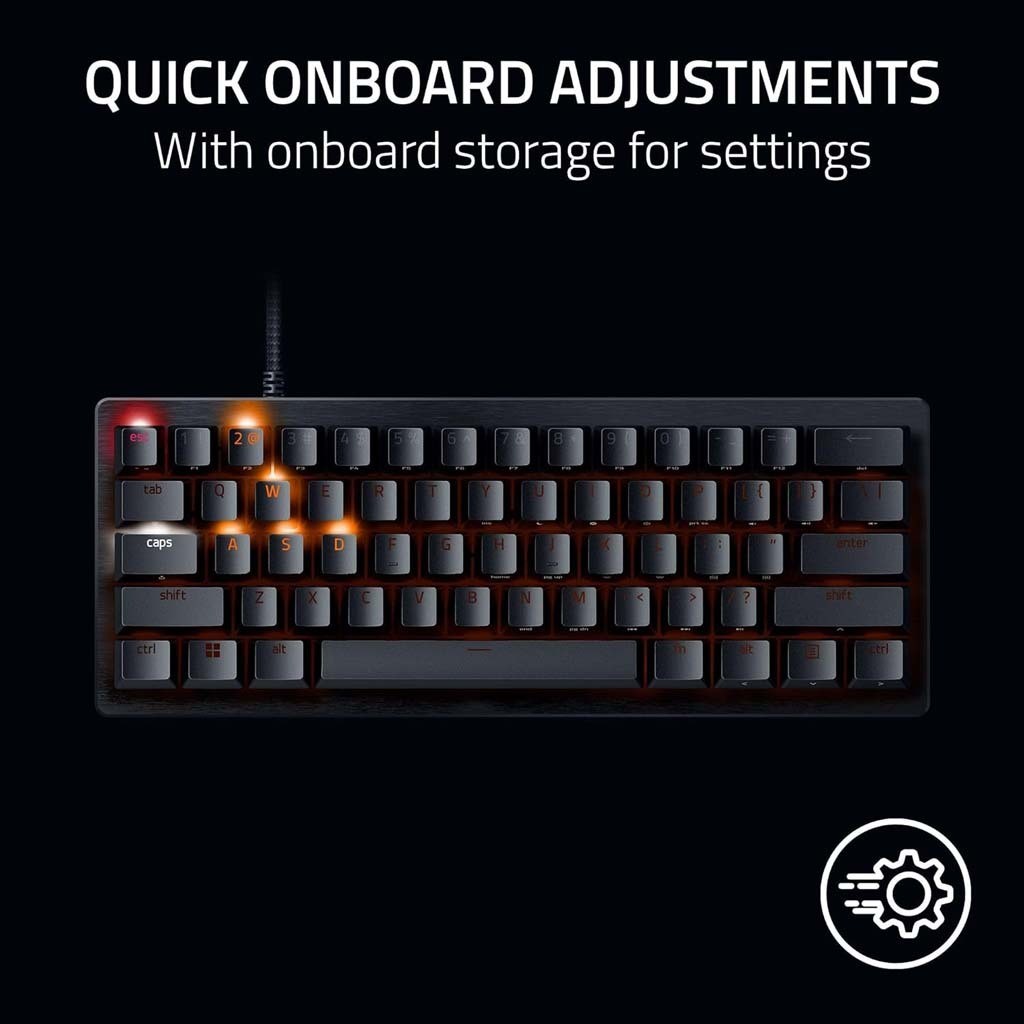 Razer Huntsman V3 Pro Mini - 60% Analog Optical Esports Keyboard - US ...