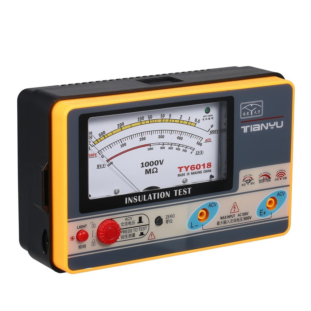 เครื่องวัดความต้านทาน Digital Ohmmeter Megger เครื่องทดสอบมือถือ ...