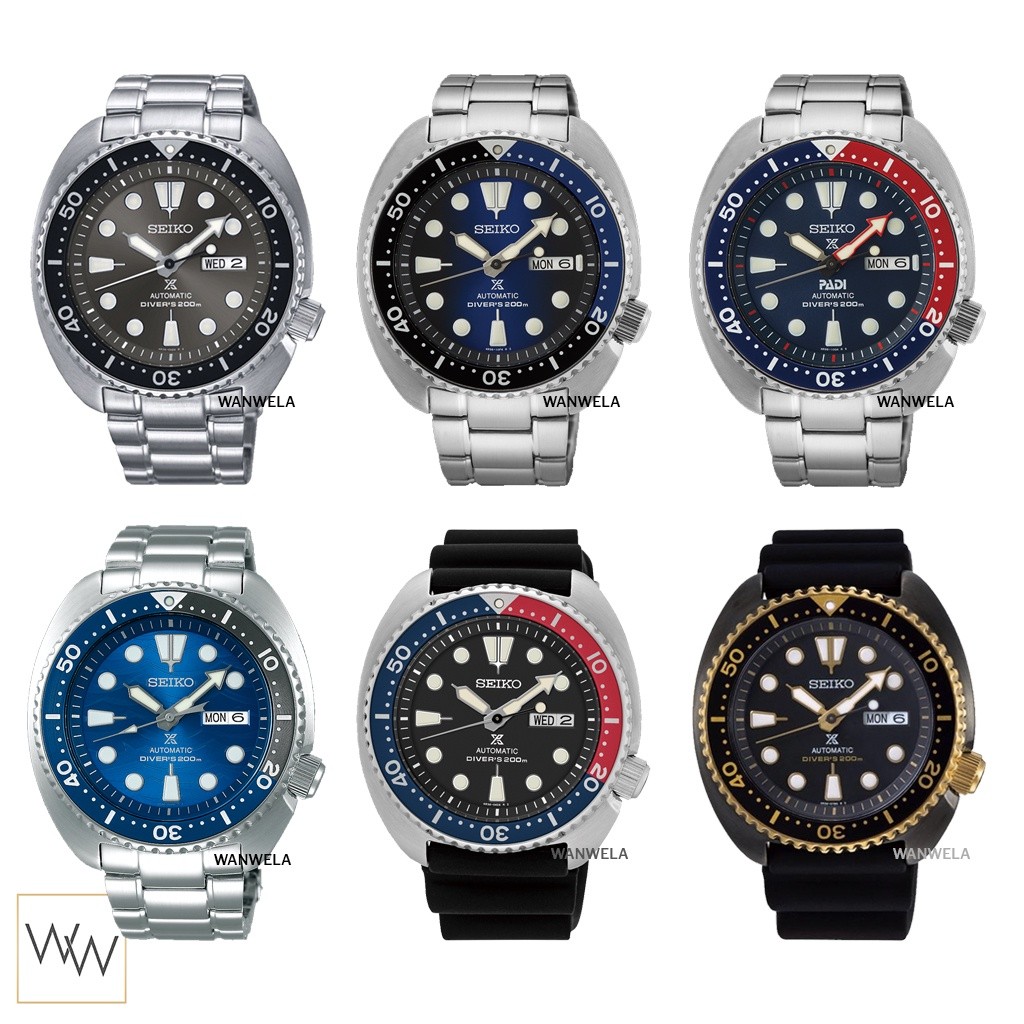 ของแท้ นาฬิกาข้อมือ Seiko Prospex Turtle เครื่องศูนย์ไทย | Shopee Thailand