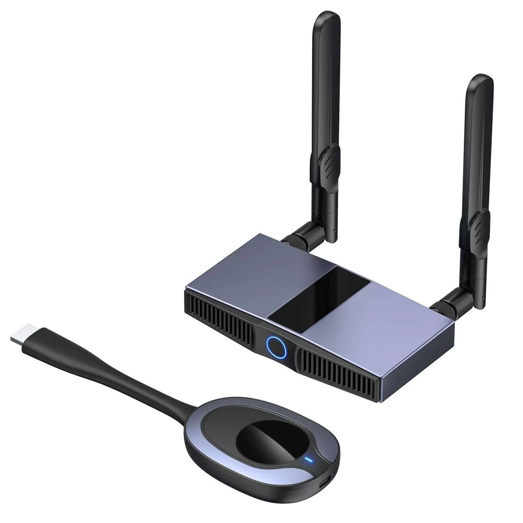 50m 4K Wireless Audio Video Transmitter และตัวรับสัญญาณ VGA HDMI ...