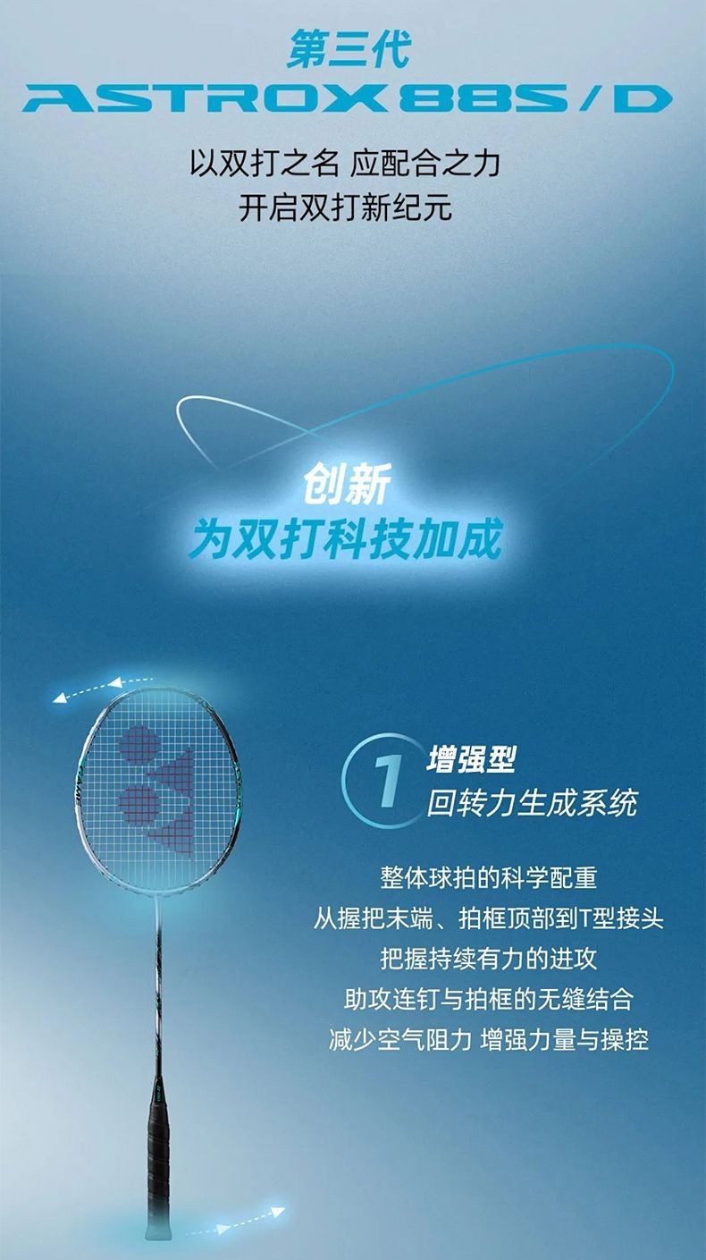 ไม้แบดมินตัน YONEX Sky Axe 88S/88D สีใหม่ Scheming Ultra Light คาร์บอน ...