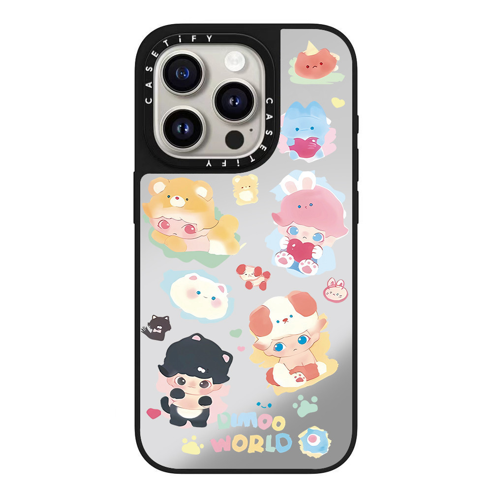 กระจกแม่เหล็ก DIMOO WORLD Anti fall เคสโทรศัพท์สําหรับ IPhone 16 ProMax ...