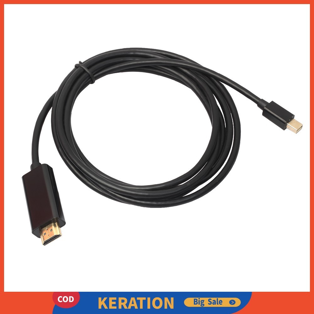 ADDON 5 PACK OF 8IN DISPLAYPORT MALE TO HDMI FEMALE BLACK ADAPTER CABLE main image 0