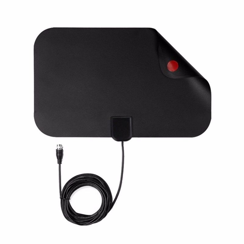 ในสต็อก Flat HD Digital Indoor Zoom TV Antenna HDTV 50 Mile Range TVFox ...