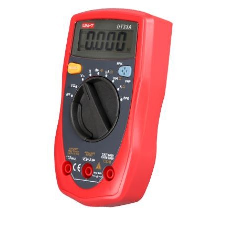 ในสต็อก UNI-T มัลติมิเตอร์ UT-33a Digital Portable Hand Held UT-33a UT ...