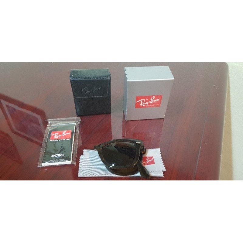 แว่นตากันแดด RayBan The Icons รุ่น Wayfarer สภาพสินค้า 90% | Shopee ...