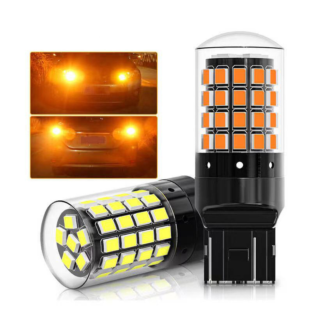 Bilda47f9fcdcd27473a831fb9a70ea889f4t20 Led W21 5w 7443 W21w 7440 Py21w P21w Led Bay15d Ba15s Bau15s Led Car Led Bulb P21 5w Turn Signal Light 1156 3157 P27w Lamp Red T20 7443 W21 5w1000