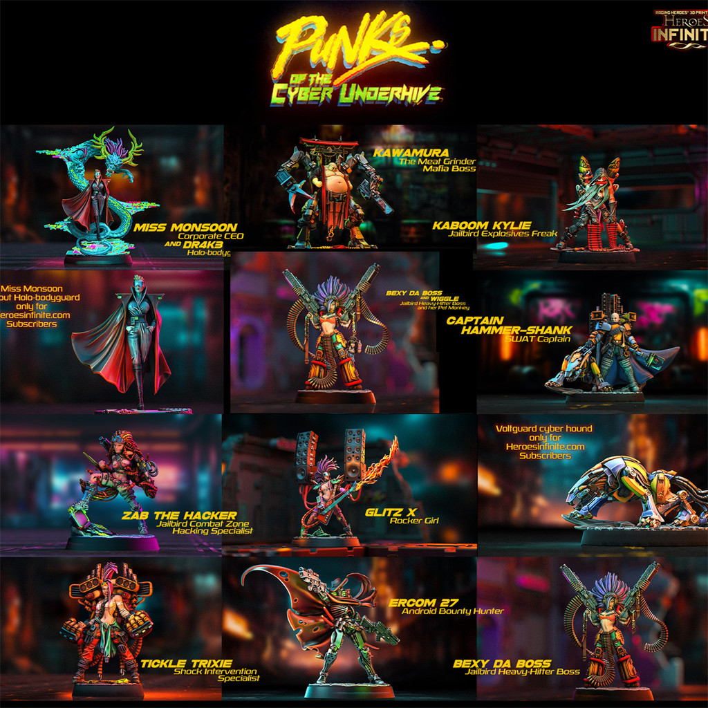 [รุ่น Dnd] [Cyberpunk] นักรบปืนหนัก Mechanical Ranger Warrior Sci-Fi ...
