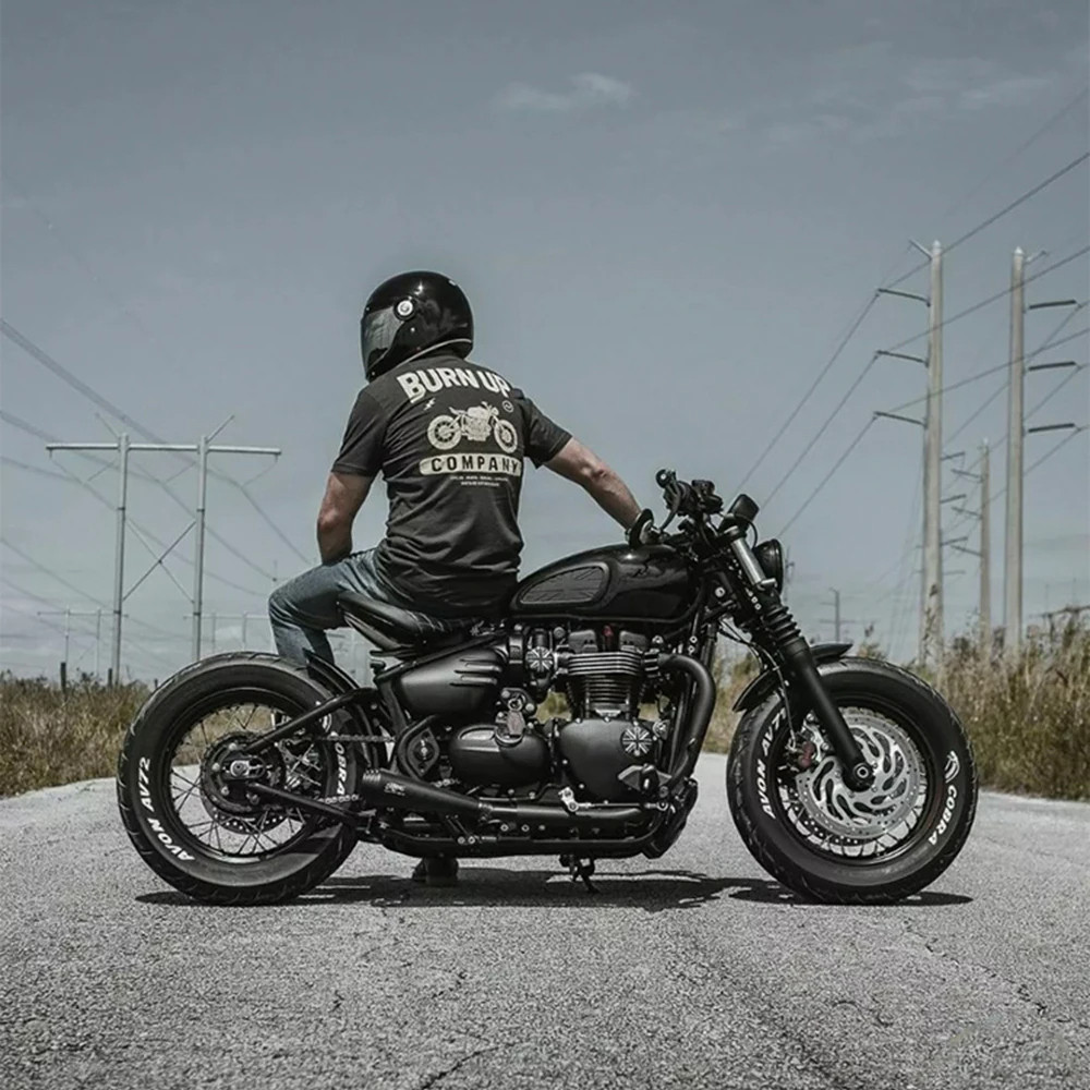 สําหรับ Triumph Bobber Bonneville Speedmaster 1200 18- Cafe Racer รถ ...