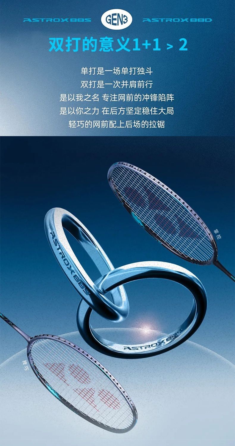 ไม้แบดมินตัน YONEX Sky Axe 88S/88D สีใหม่ Scheming Ultra Light คาร์บอน ...