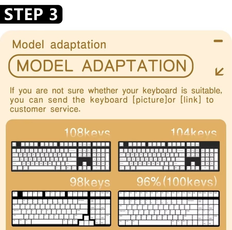 (เฉพาะปุ่มกด) Jelly Keycap MOA Profile น่ารักกึ่งโปร่งใสชุด Keycaps PBT ...