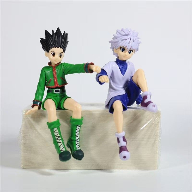 Hunter X Hunter Anime Figuren Abzeichen - Gon Und Killua Zoldyck Enamel Pins Set