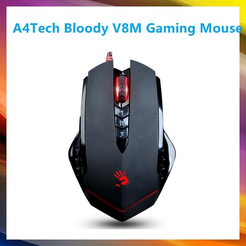 A4TECH Bloody V8M XGLIDE ULTRA CORE 3 GAMING MOUSE.เมาส์สำหรับเล่นเกม ...