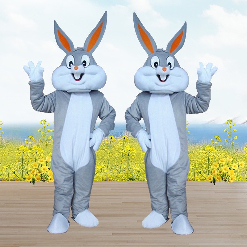 ในสต็อก พร้อมสต็อก Bugs Bunny Mascot เครื่องแต่งกาย Maskot คอสเพลย์ ...