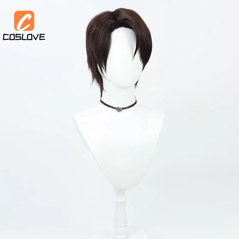 อะนิเมะ Bleach Aizen Sosuke คอสเพลย์วิกผมชุดสําหรับ Man ชุดคอสเพลย์สั้น ...