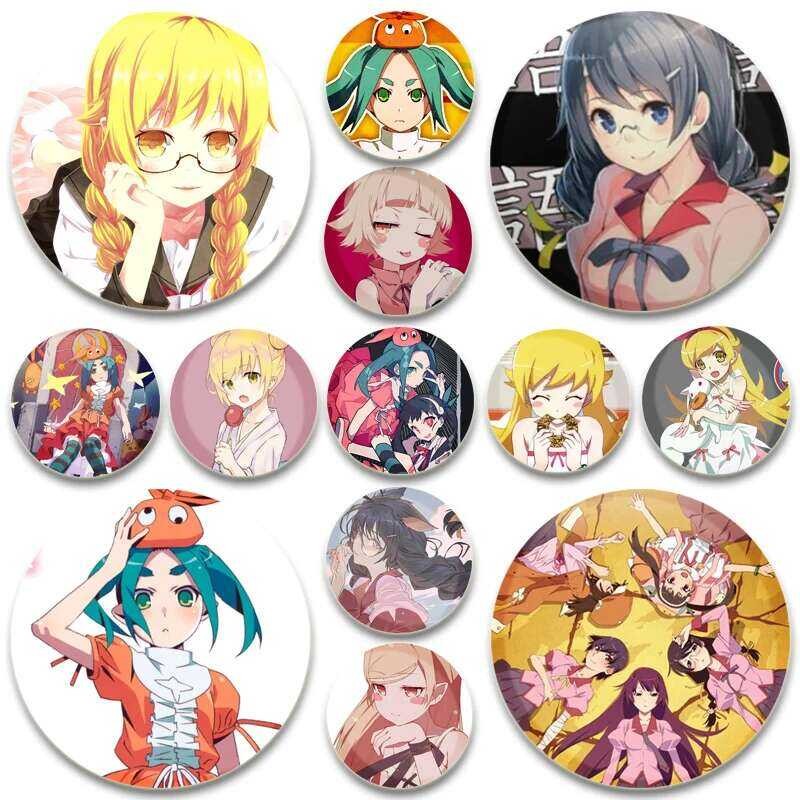 อะนิเมะ Monogatari Series: Off & Monster Season Pins Snap in Design ...