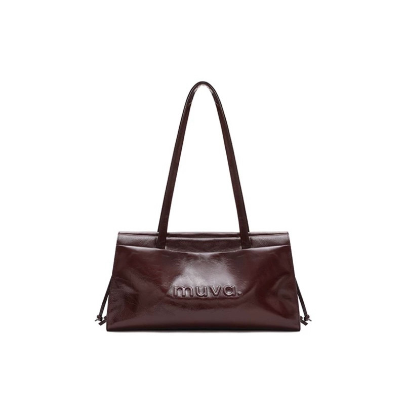 New️ Muva | muva puffy shoulderbag กระเป๋าสะพายไหล่หนังแท้ | Shopee ...