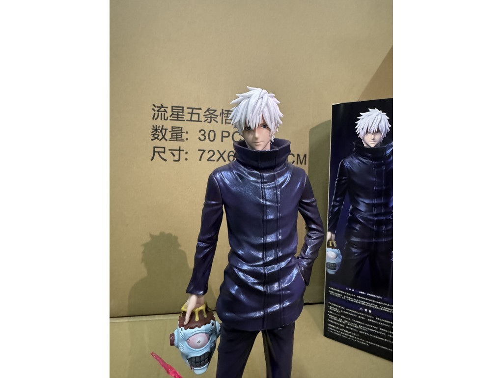 33 ซม.Lx Jujutsu Kaisen Gojo Satoru Pvc Action Figure 2 หัว | Shopee ...