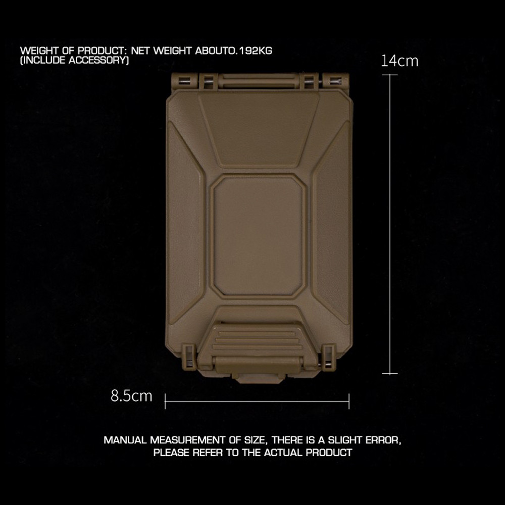 Wosport Tactic Modular Battery Box MOLLE Mini Lightweight Design ...