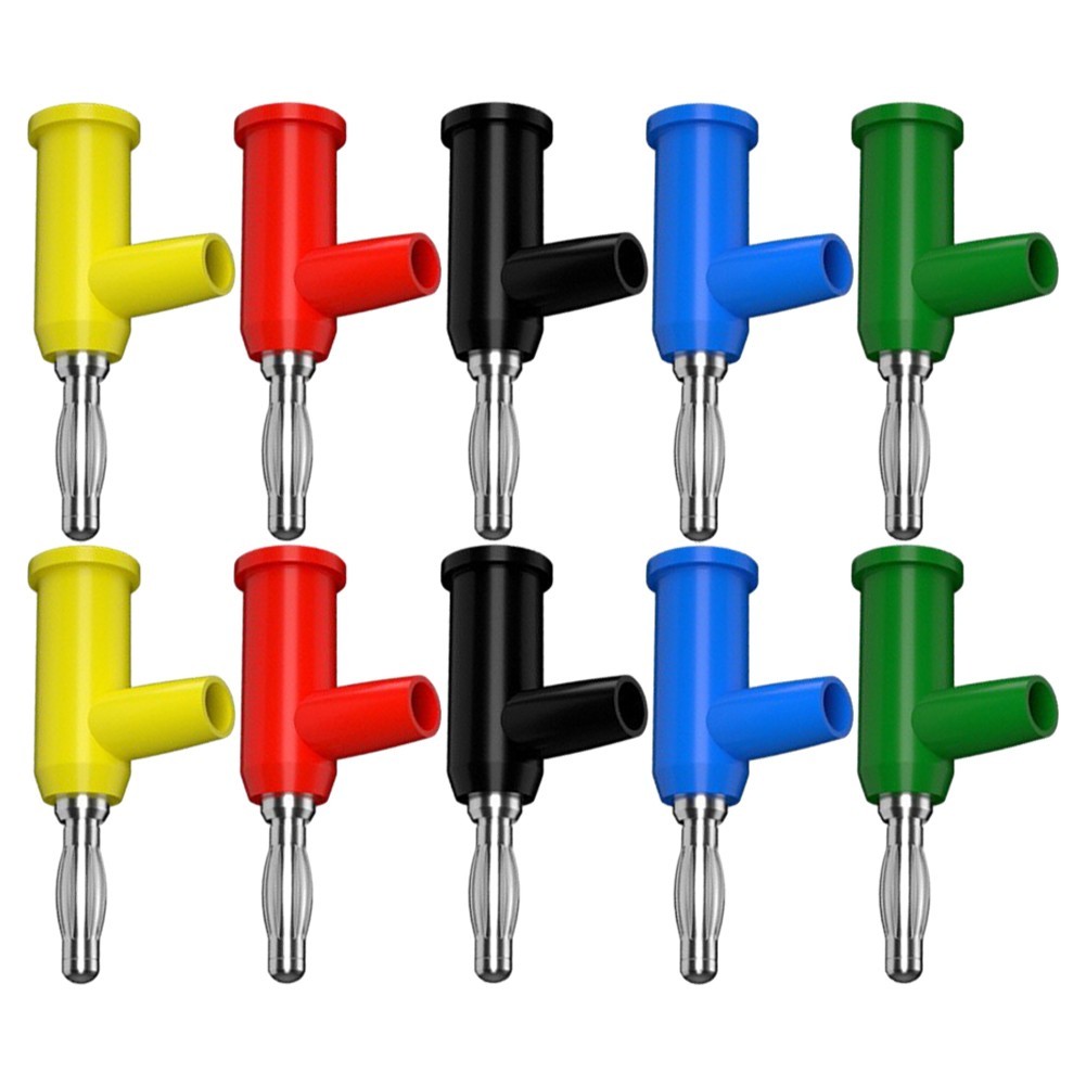 ⭐วาร์ส⭐10pcs4mm Stackable Banana Terminal Binding Post Connector ...