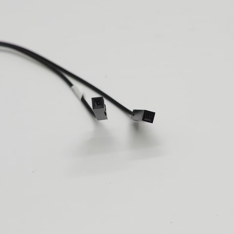 เมนบอร์ด Power Restar SW รีเซ็ต HDD LED + - สาย 1-Pin 2-Pin 1to2 ...