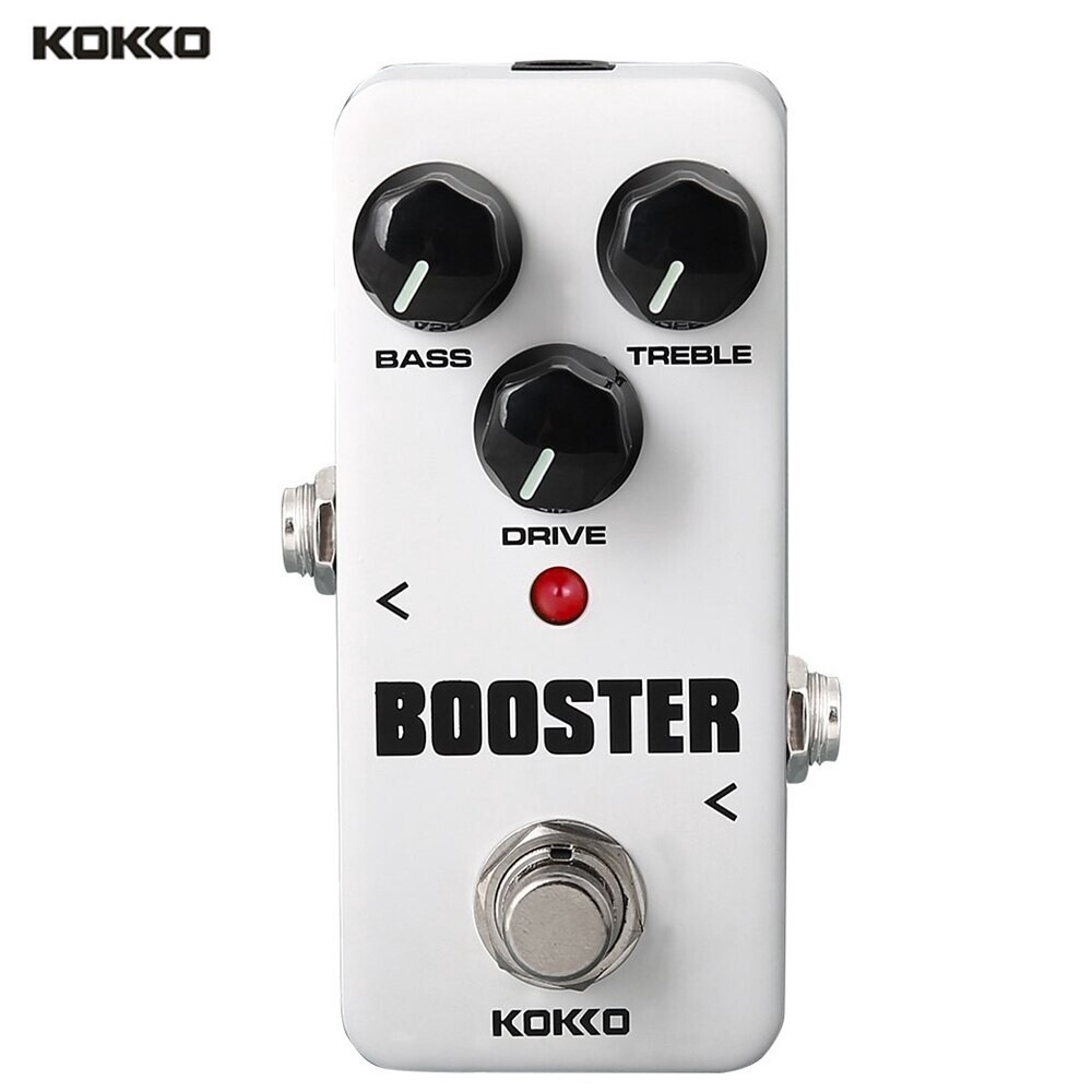 Kokko Effect Pedal FBS2 Mini Booster Pedal แบบพกพา 2-Band EQ Guitar ...