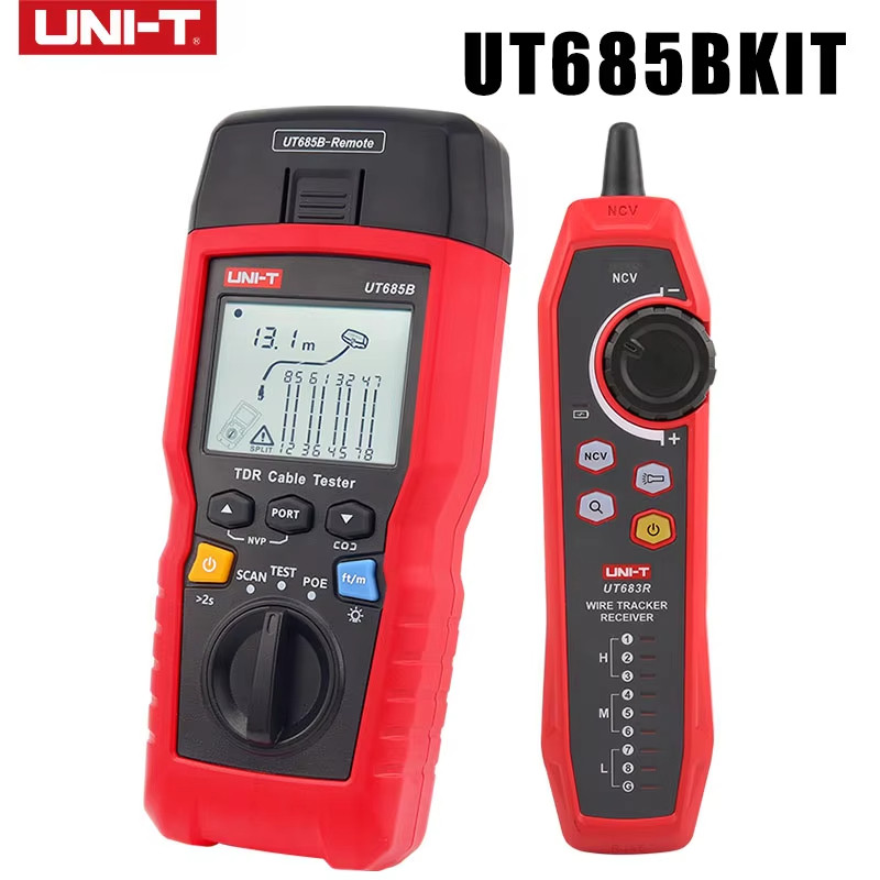 แท้ ส่งจากไทย UNI-T UT685B KIT เครื่องทดสอบติดตามสายแลนด์ LAN wire ...
