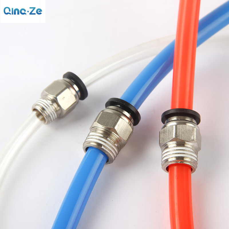 Air Pneumatic Joint 3D เครื่องพิมพ์ระยะไกล Feeding Inlet อุปกรณ์ท่อตรง ...