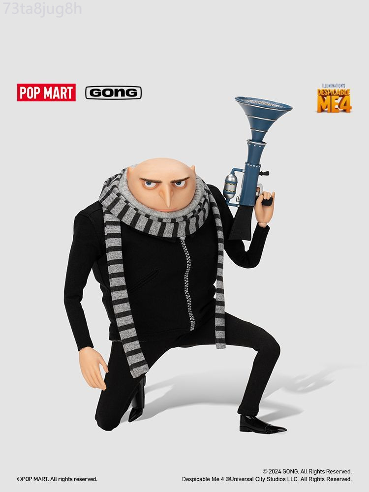 thumbnail image 2 of Pop Mart X GONG Despicable Me Gru 1/8 Scale Collectible Action Figure - New, ABS/PVC 2 of 3