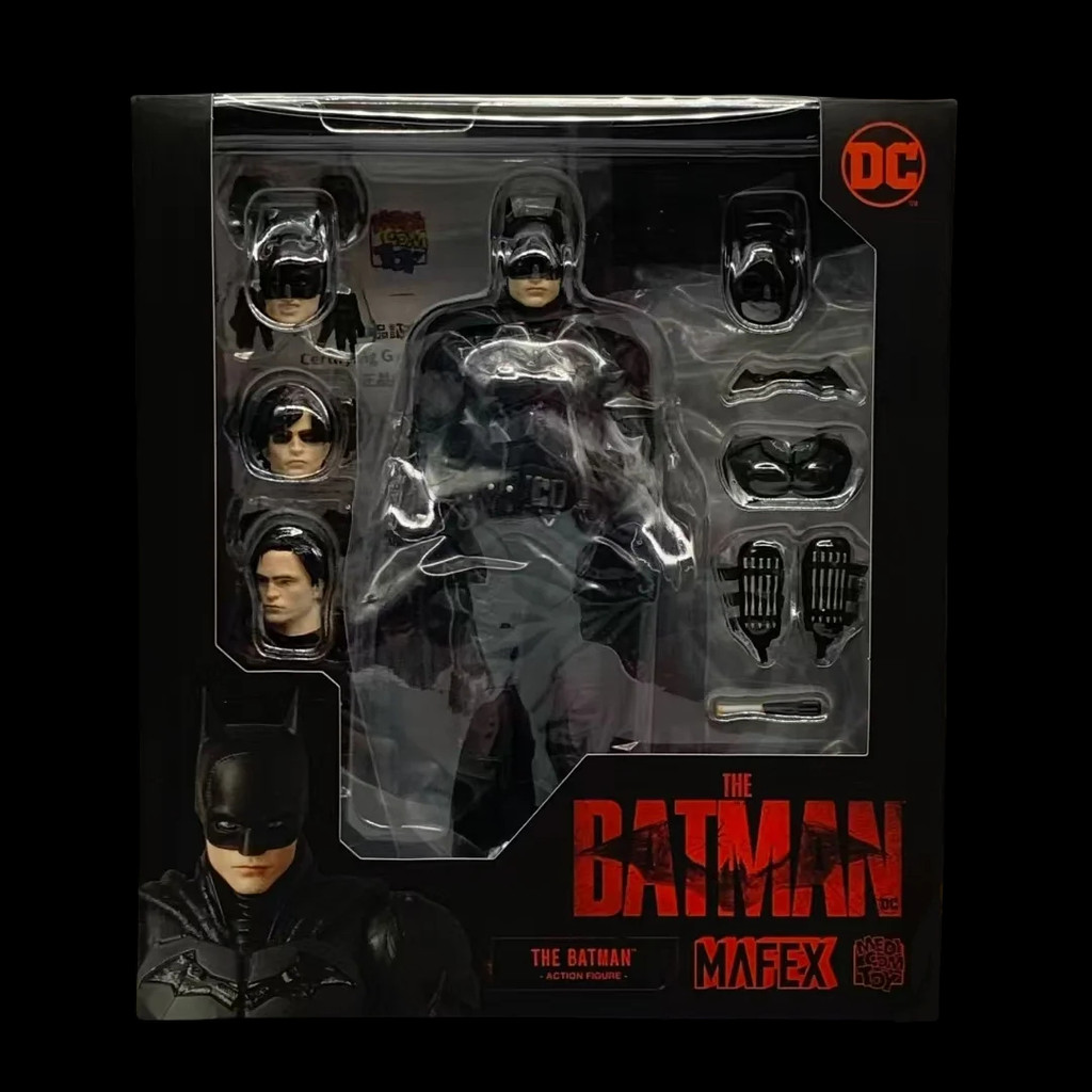 ของเล่น DC Batman MAFIX no. 188 Robert Pattinson Movie Edition ตุ๊กตา 6 ...