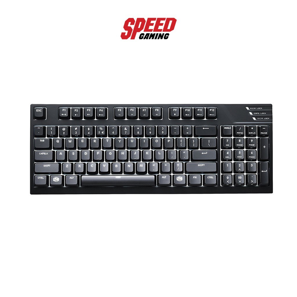 COOLERMASTER MASTERKEY PRO M WHITE LED RED SW KEY US GAMING KEYBOARD ...