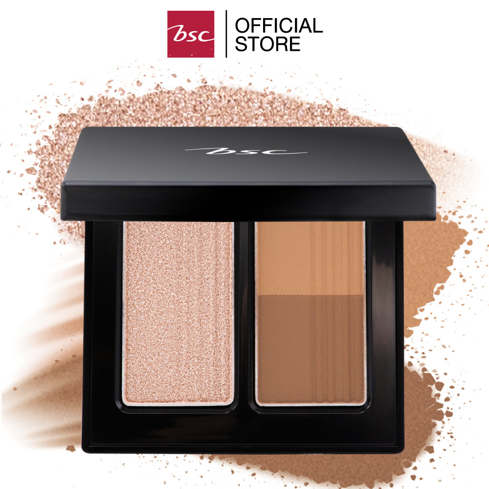 BSC AUTHENTIQ BIO LIGHT&SHADE FACE PALETTE บีเอสซี ออเธนทิค ไบโอ ไลท์ ...