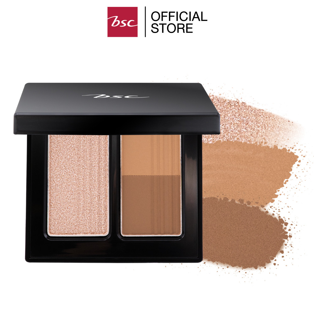 BSC AUTHENTIQ BIO LIGHT&SHADE FACE PALETTE บีเอสซี ออเธนทิค ไบโอ ไลท์ ...